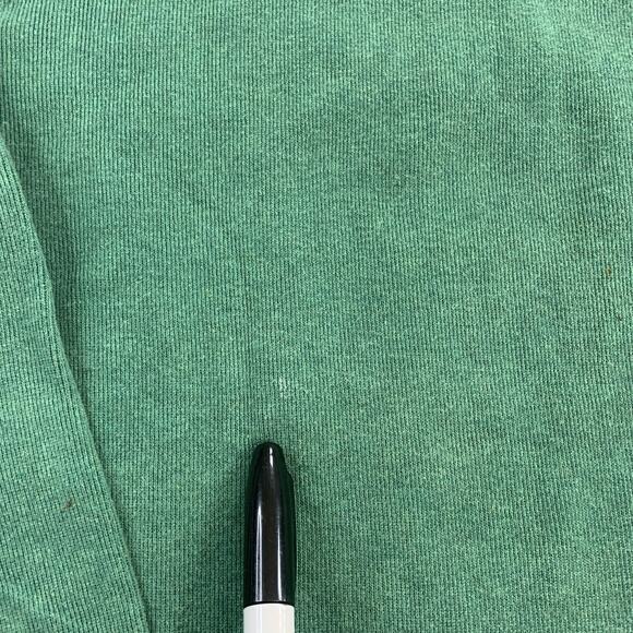 Polo Ralph Lauren Sweater Men’s XL Green Pullover Quarter Zip Sweatshirt Pony - Picture 6 of 10